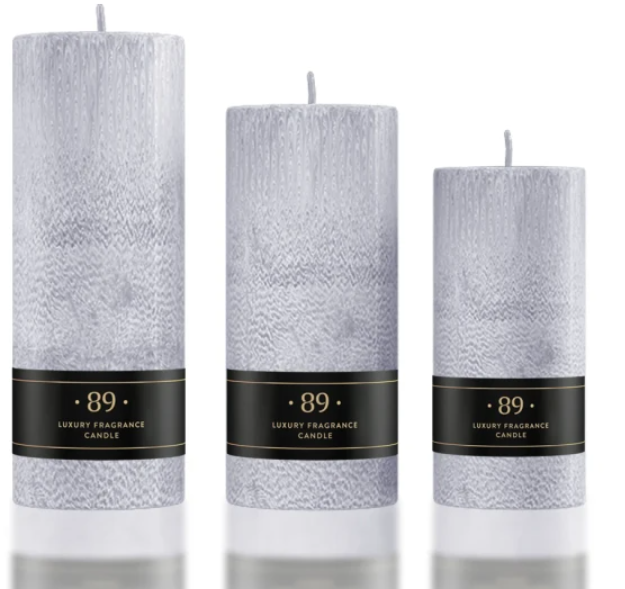 Round Palm Wax Candle AROMATIC•89• | Premium Fragrance Classic Design