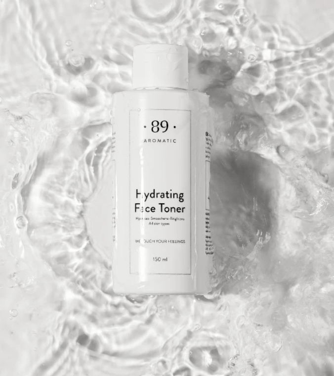 Tónico Facial Hidratante Premium Equilíbrio pH Tonificação Revitalização | AROMATIC•89• | Exclusivo Portugal