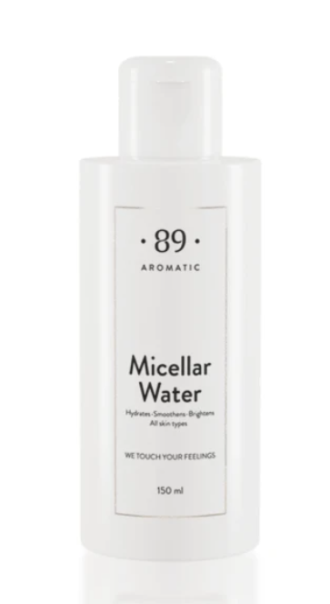 Água Micelar Desmaquilhante Premium 3 em 1 Limpeza Profunda Tonificação | AROMATIC•89• | Exclusivo Portugal