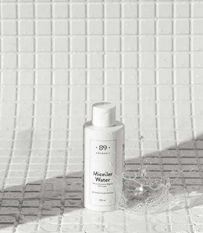 Água Micelar Desmaquilhante Premium 3 em 1 Limpeza Profunda Tonificação | AROMATIC•89• | Exclusivo Portugal