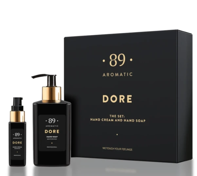 Conjunto Sabonete e Creme para Mãos Premium Fragrância Luxuosa Hidratação | AROMATIC•89• | Exclusivo Portugal
