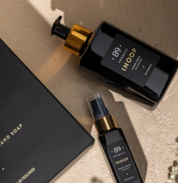 Conjunto Sabonete e Creme para Mãos Premium Fragrância Luxuosa Hidratação | AROMATIC•89• | Exclusivo Portugal