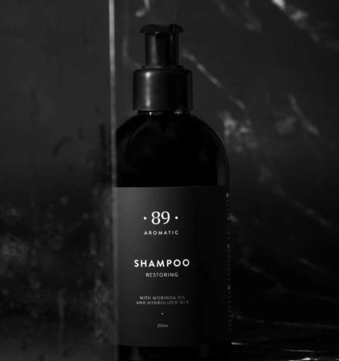 Shampoo Restaurador de Cabelo Premium Reparação Profunda Revitalização Intensa | AROMATIC•89• | Exclusivo Portugal