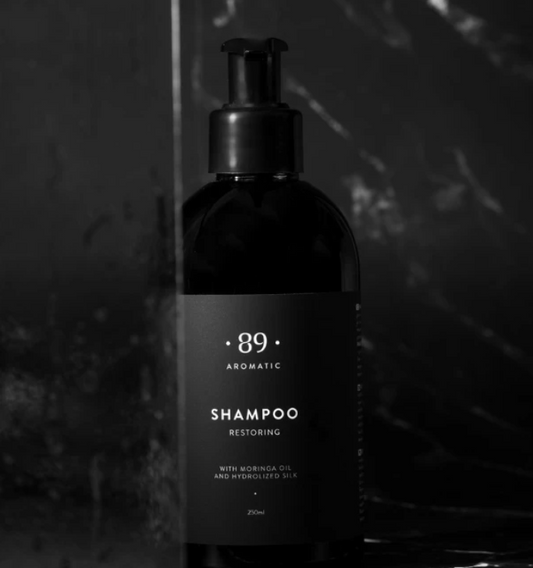 Shampoo Restaurador de Cabelo Premium Reparação Profunda Revitalização Intensa | AROMATIC•89• | Exclusivo Portugal