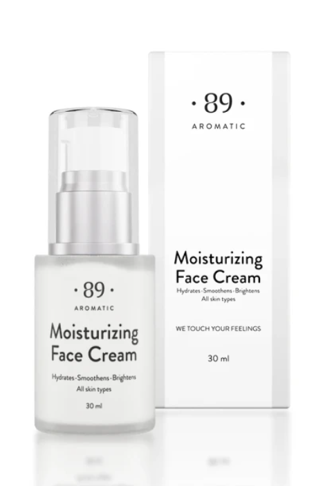 Creme Hidratante para o Rosto Premium Nutrição Intensa Luminosidade | AROMATIC•89• | Exclusivo Portugal