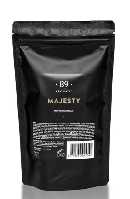 Sal Marinho de Banho Perfumado Relaxamento Premium | AROMATIC•89• | Exclusivo Portugal