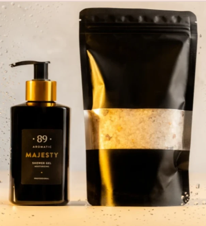 Sal Marinho de Banho Perfumado Relaxamento Premium | AROMATIC•89• | Exclusivo Portugal