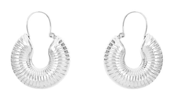 Brincos Arcadas Alma Texturados | Aço Inoxidável Dourado | Alma de Portugal