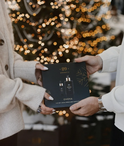 Conjunto Sabonete e Creme para Mãos Premium COLEÇÃO INVERNO | AROMATIC•89• | Exclusivo Portugal