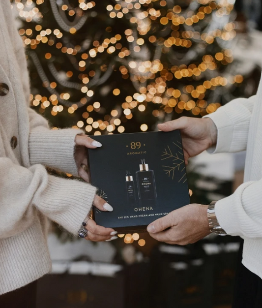 Conjunto Sabonete e Creme para Mãos Premium COLEÇÃO INVERNO | AROMATIC•89• | Exclusivo Portugal