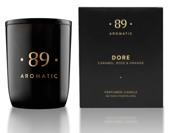 Vela de Cera de Soja Premium Frasco de Vidro Fragrância Elegante | AROMATIC•89• | Exclusivo Portugal