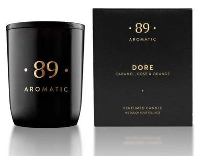 Vela de Cera de Soja Premium Frasco de Vidro Fragrância Elegante | AROMATIC•89• | Exclusivo Portugal