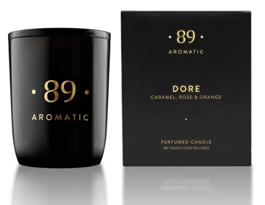 Vela de Cera de Soja Premium Frasco de Vidro Fragrância Elegante | AROMATIC•89• | Exclusivo Portugal