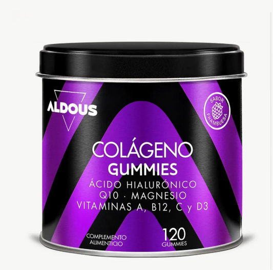 ALDOUS BIO - Colagénio hidrolisado em gomas - 120 gomas