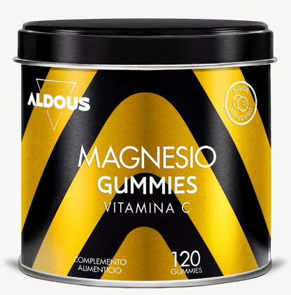 ALDOUS BIO - Gomas de Magnésio - 120 gomas