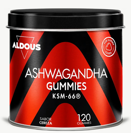 ALDOUS BIO - Ashwagandha em gomas - 120 gomas