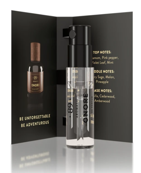Onore Eau de Parfum para Homem Tester | 2ml | AROMATIC•89•