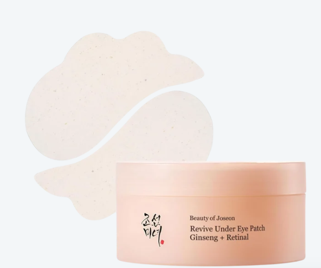 BEAUTY OF JOSEON – Patches para o Contorno dos Olhos Revive: Ginseng + Retinal