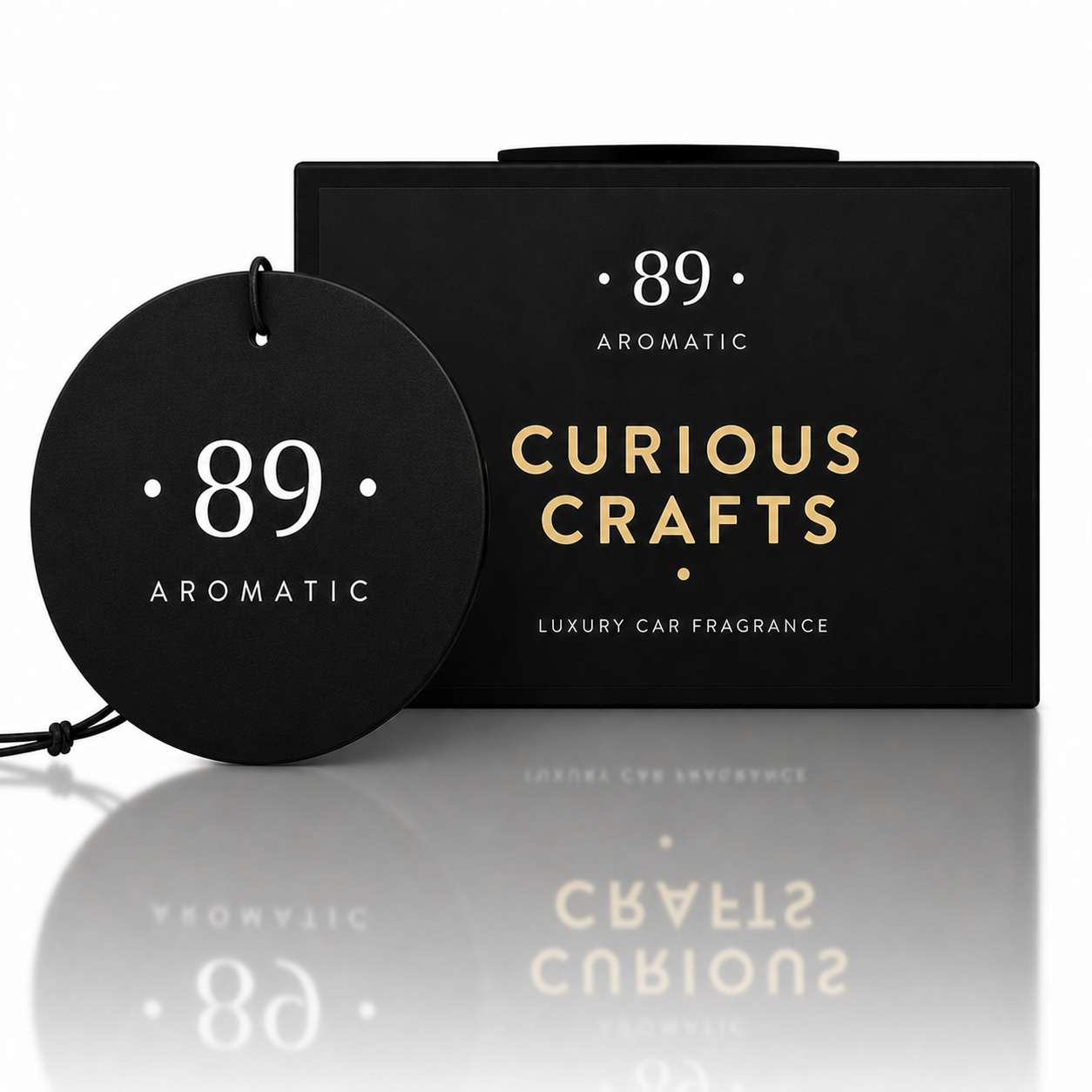 Rechargeable Car Air Clip AROMATIC•89• | Premium Fragrance, Elegant Design