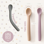 Conjunto 4 Colheres de Silicone para Bebé com Caixa – Unicorn | MAVIE