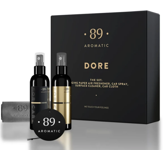 Kit Premium para el Cuidado del Automóvil - Kit Profesional Completo de Limpieza y Aromatización | AROMATIC•89• | Exclusivo en Portugal