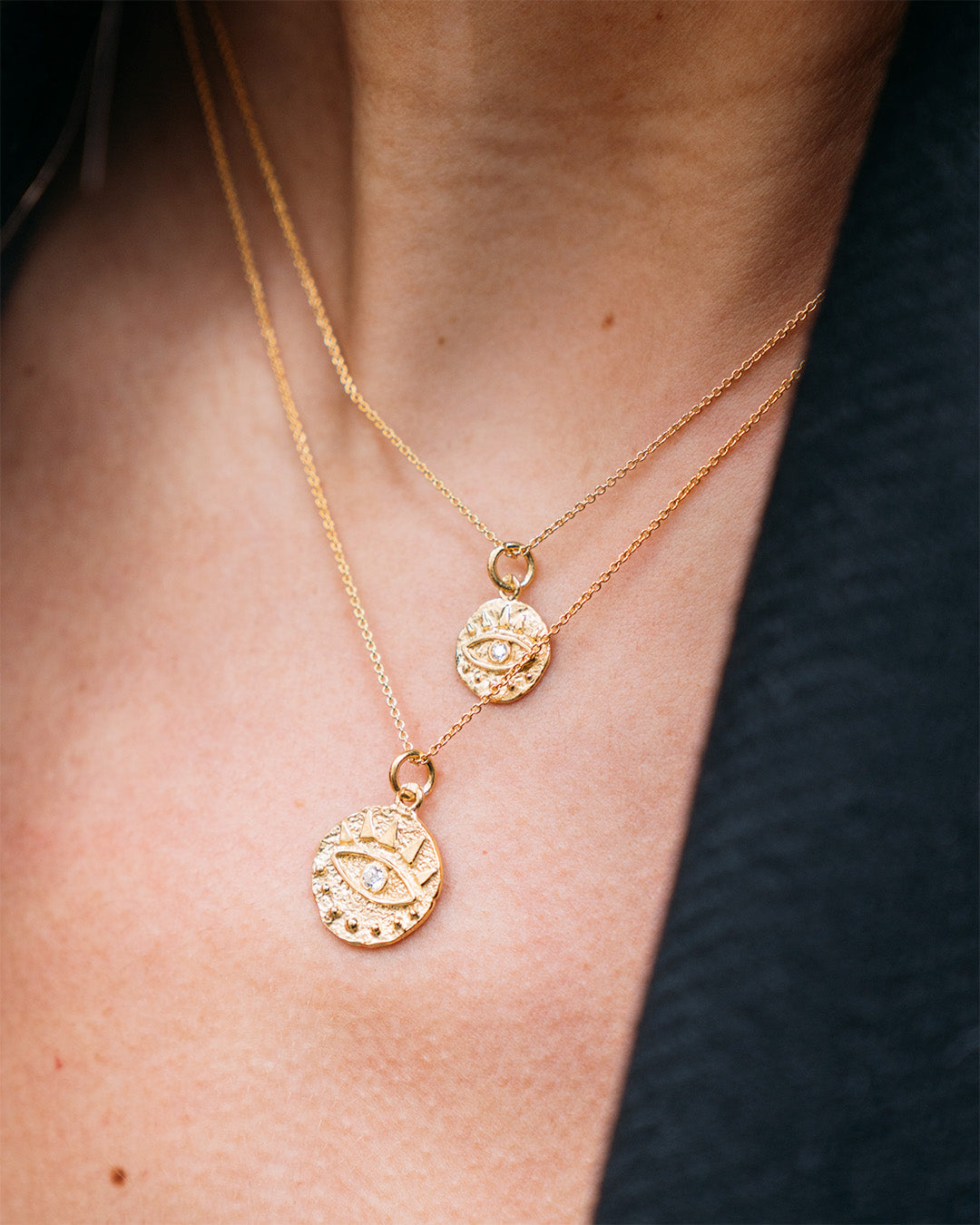 Colar Round Eye Mini MESH