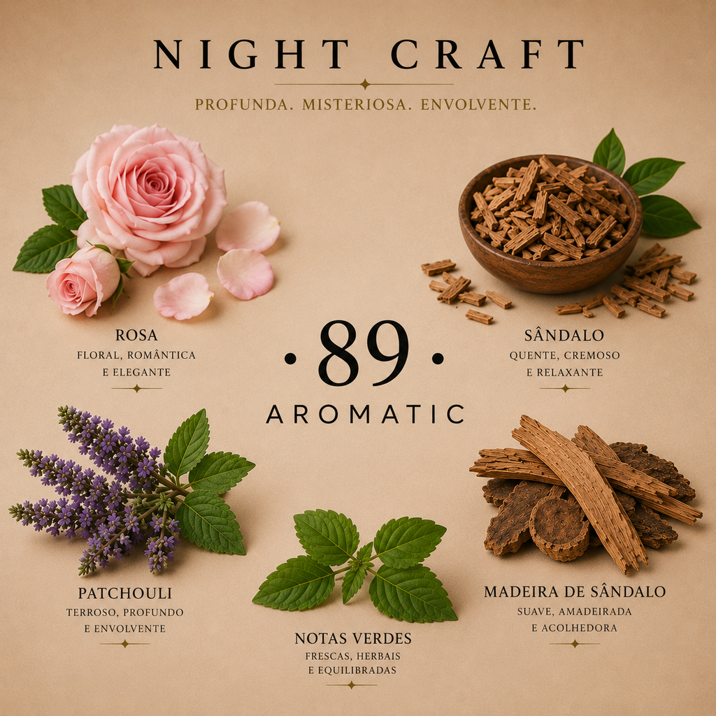 AROMATIC•89• - Night Craft | Guia de Aroma