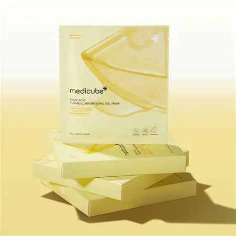 Medicube Kojic Acid Turmeric Brightening Gel Mask, 1pcs 28g
