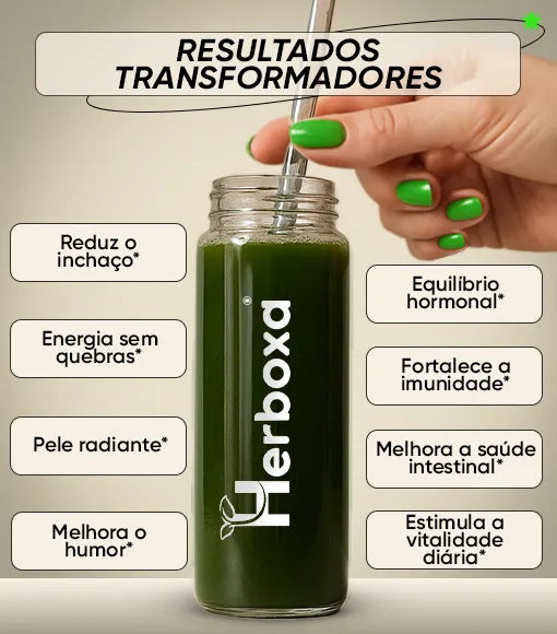 Super Greens Herboxa – benefícios e ingredientes