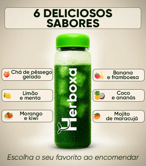 Super Greens Herboxa – 6 sabores disponíveis