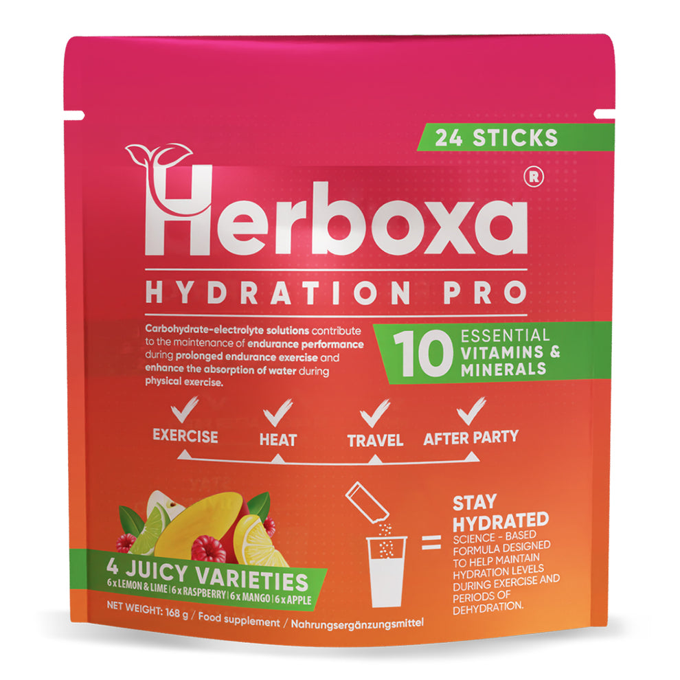Hydration Pro Herboxa – caixa de 24 saquetas