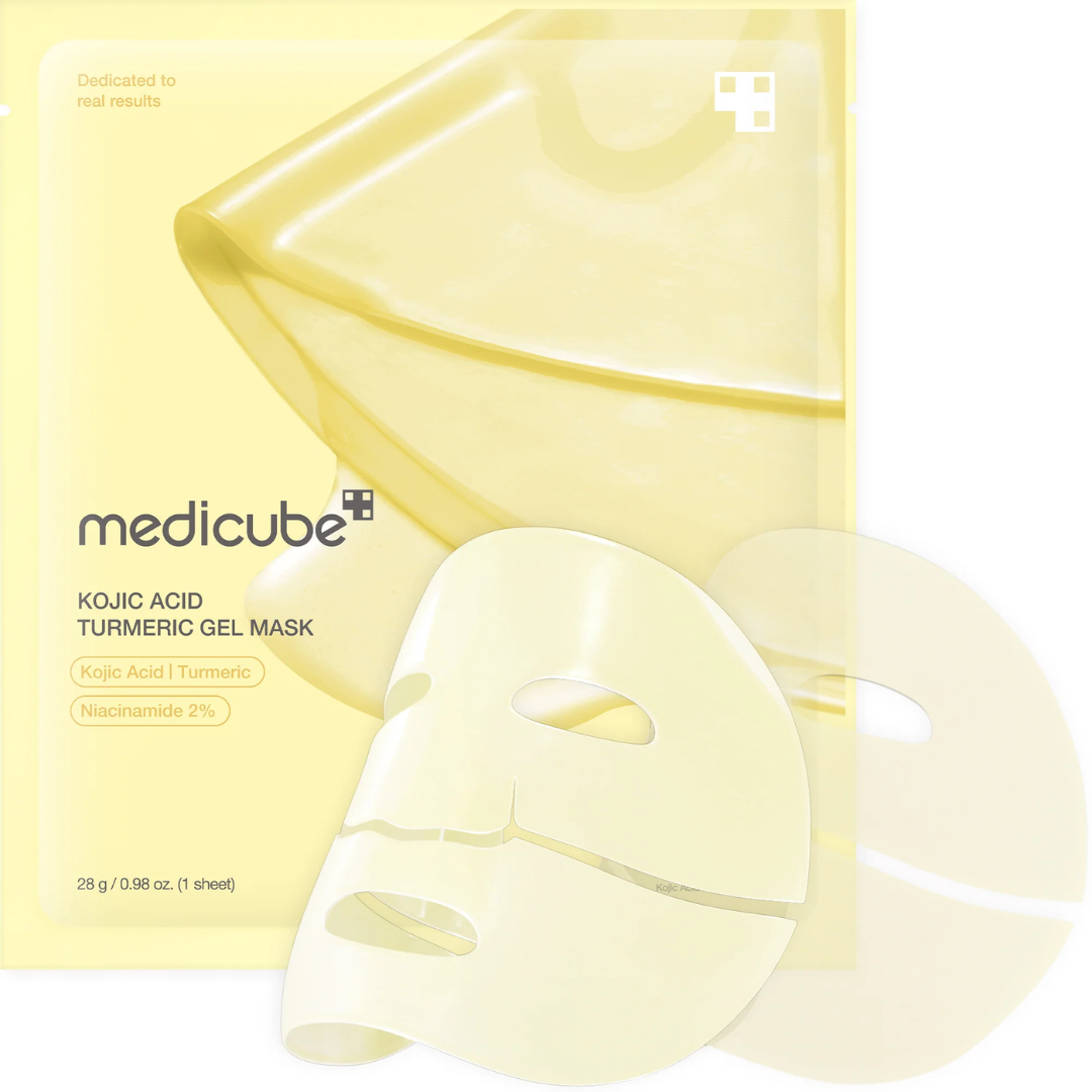 Medicube Kojic Acid Turmeric Brightening Gel Mask, 1pcs 28g