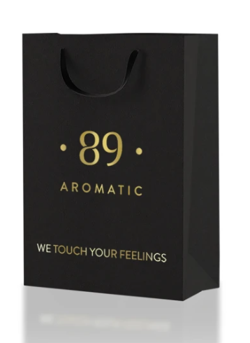 Saco de Papel Tom Dourado AROMATIC•89•