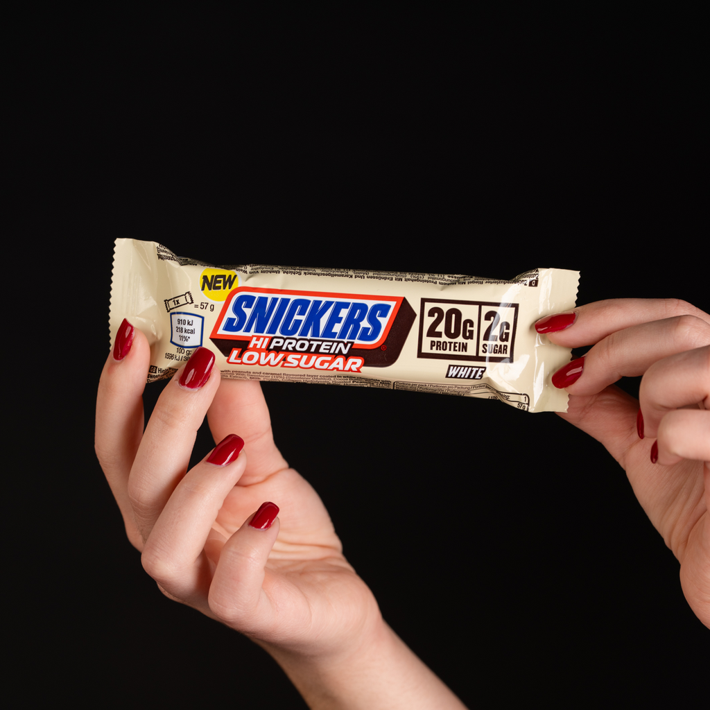 SNICKERS White Low Sugar - High Protein Bar 57g