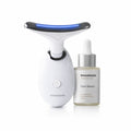 Innovagoods Pack Masajeador Facial Reafirmante Con Led, Ems Y Calor Y Sérum Facial Kombucha Vibeboost 30 Ml Innovagoods