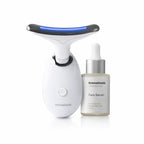 Innovagoods Pack Masajeador Facial Reafirmante Con Led, Ems Y Calor Y Sérum Facial Kombucha Vibeboost 30 Ml Innovagoods