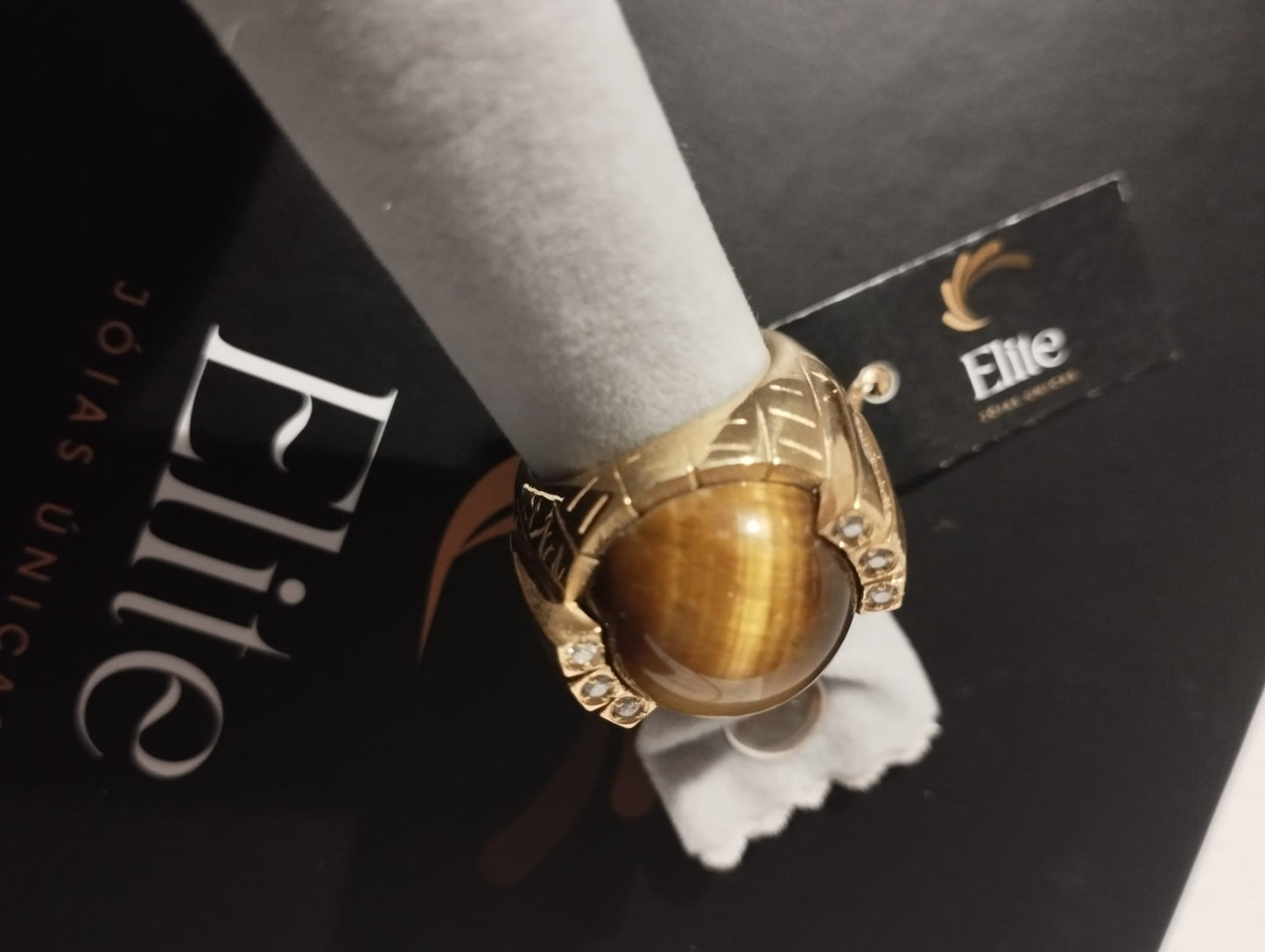 Elite Statement Ring - colored stones