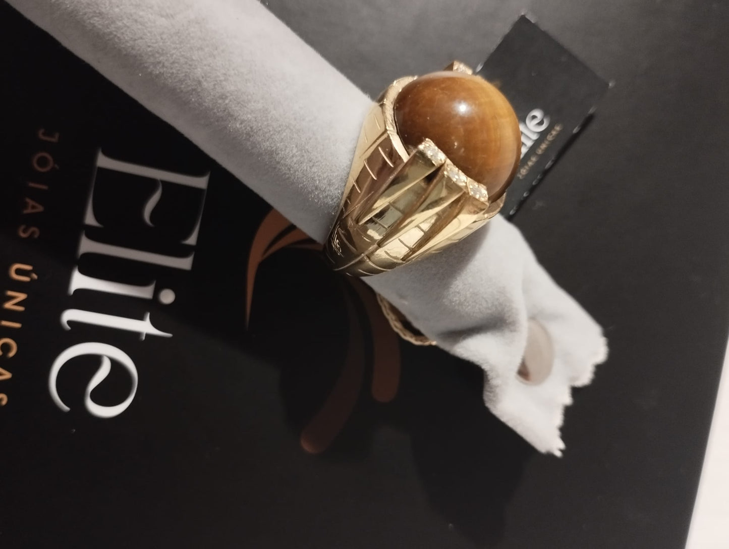 Elite Statement Ring - colored stones