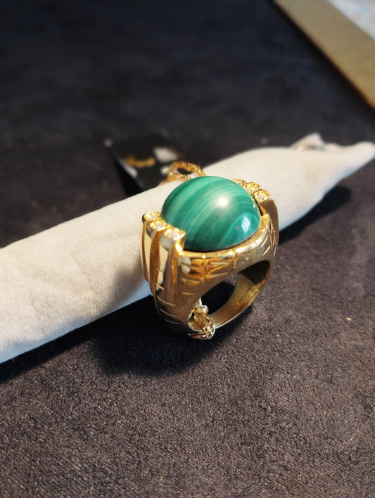 Elite Statement Ring - colored stones