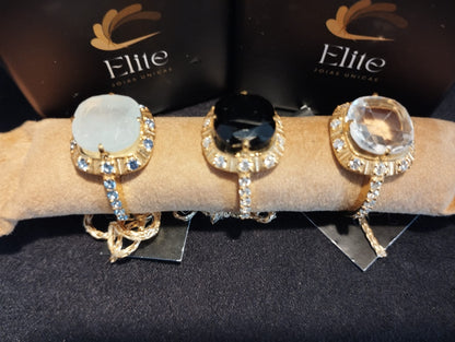 Elite Onyx Ring - Elegance collection