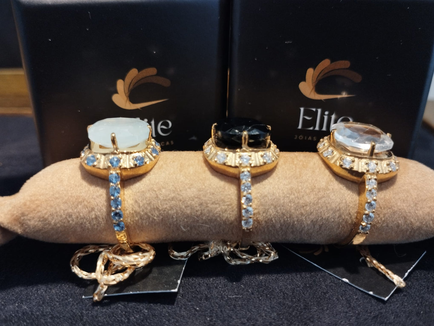 Elite Onyx Ring - Elegance collection