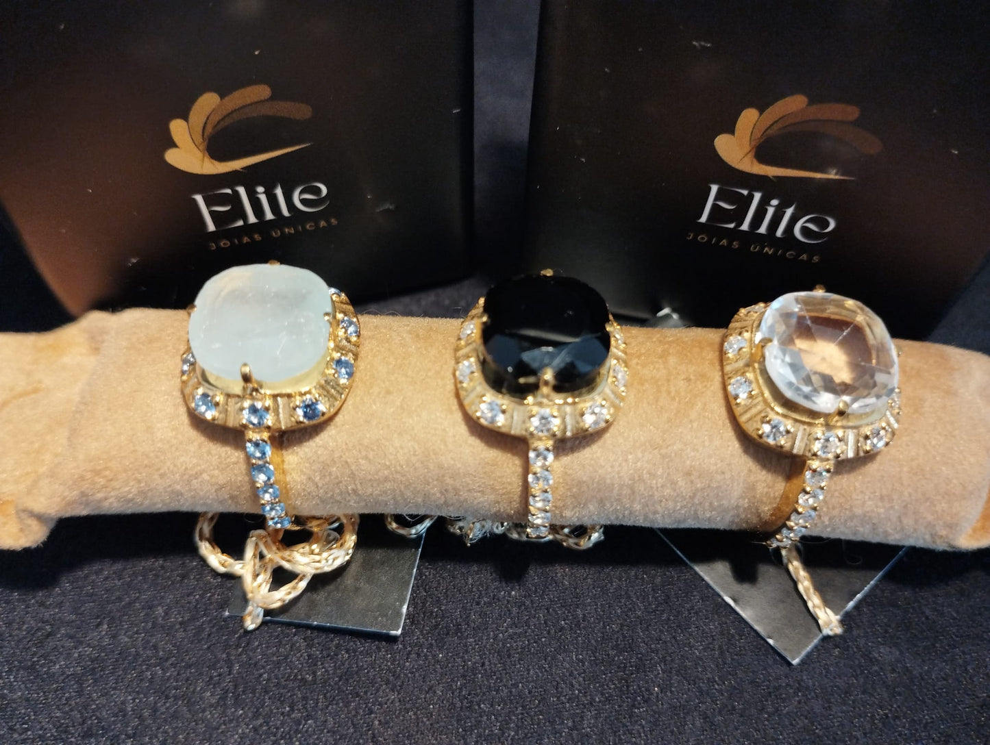 Elite Onyx Ring - Elegance collection