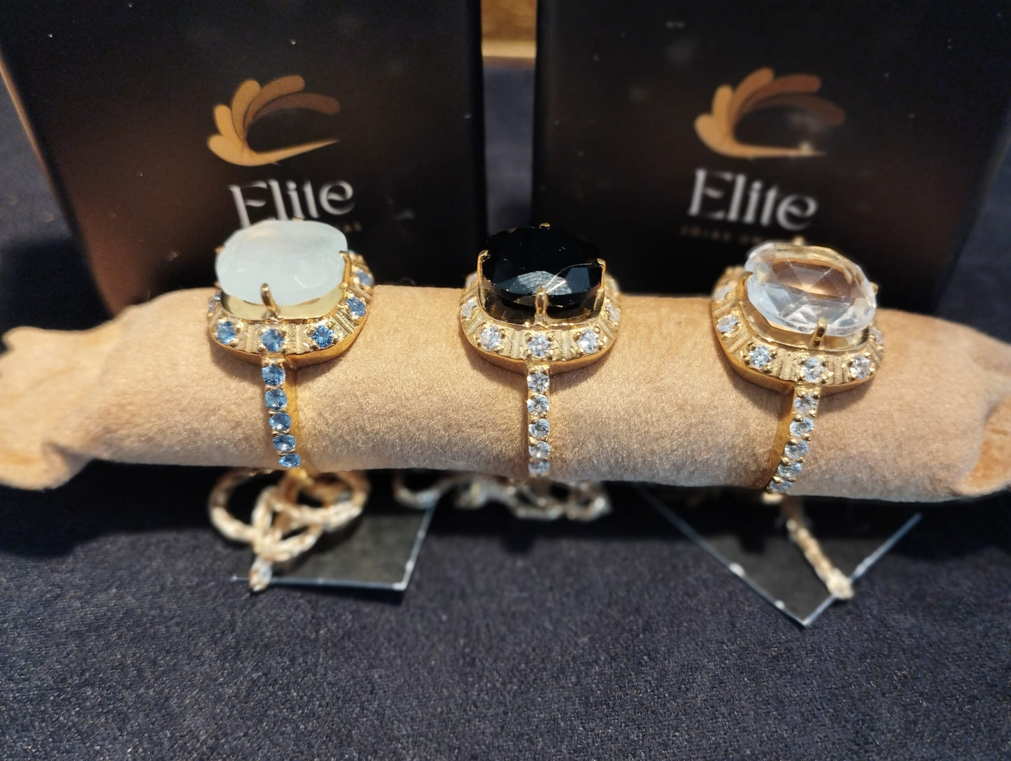 Elite Onyx Ring - Elegance collection