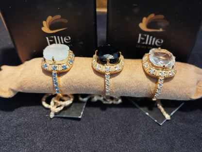 Elite Onyx Ring - Elegance collection