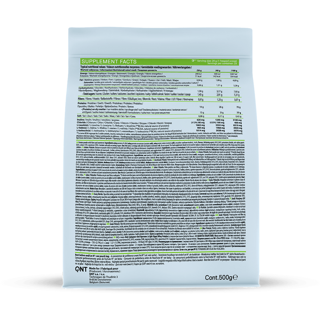 Whey Protein Light Digest - Pistácio 500g