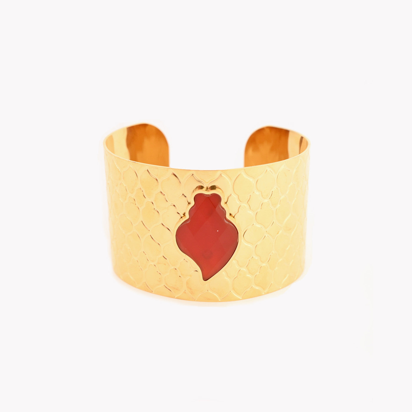 Viana heart steel rigid bracelet 