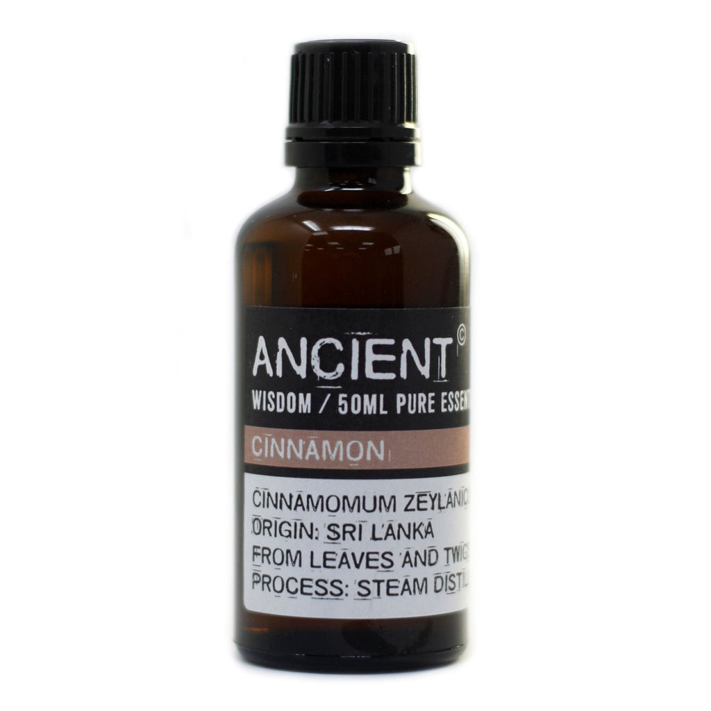 Óleo Essencial de Folha de Canela 100% Puro – 50 ml | Ancient Wisdom