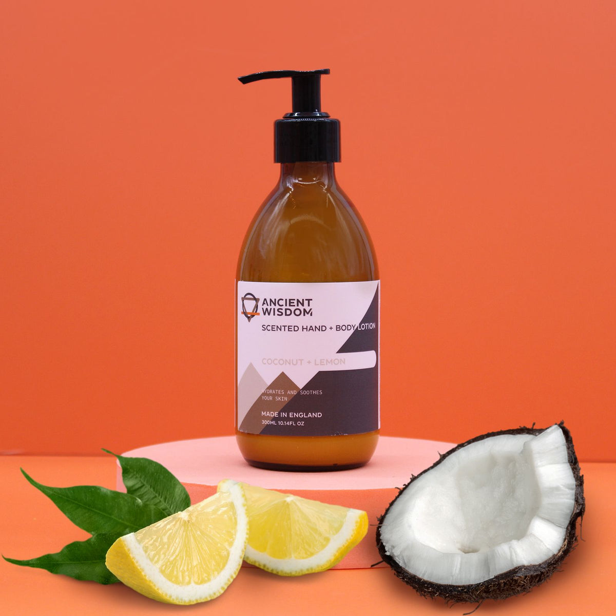 Loção de Mãos e Corpo Coco e Limão – 300 ml | Ancient Wisdom