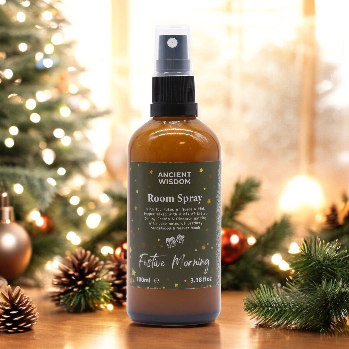 Spray de Ambiente e Almofadas Manhã Festiva (Festive Morning) – 100 ml | Ancient Wisdom