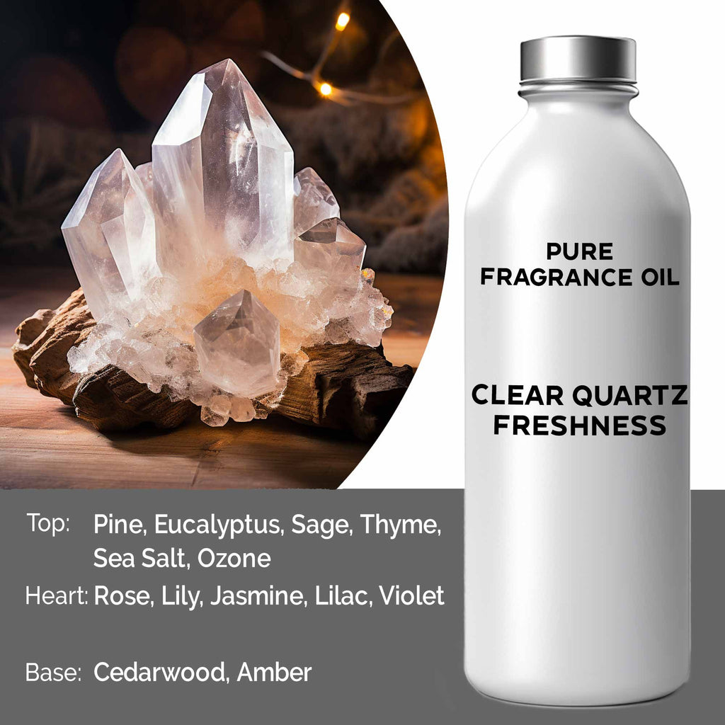Óleo de Fragrância Puro Frescura de Quartzo – 500 ml | Ancient Wisdom